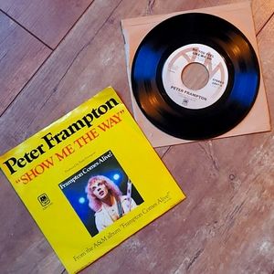 Peter Frampton Comes Alive 45 vinyl LP record set